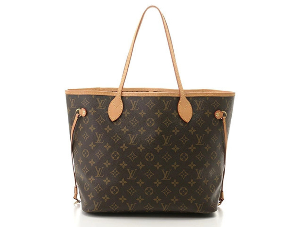 LOUIS VUITTON Neverfull Monogram Beige Cream